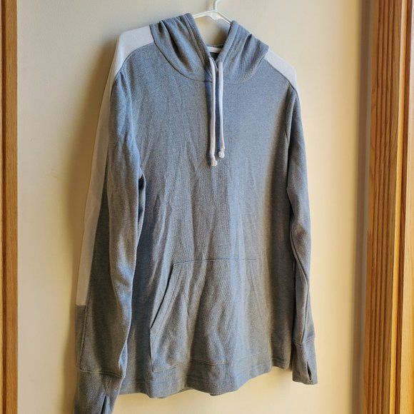 Tek Gear Gray Hooded Sweatshirt Size Large - Picture 3 of 14